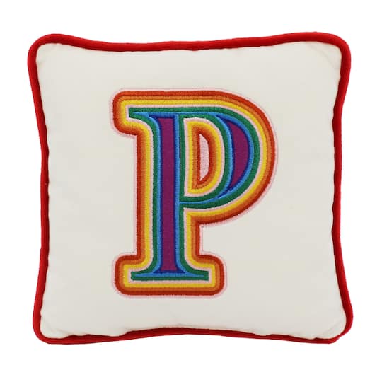 Monogram P Pillow by Ashland&#xAE;